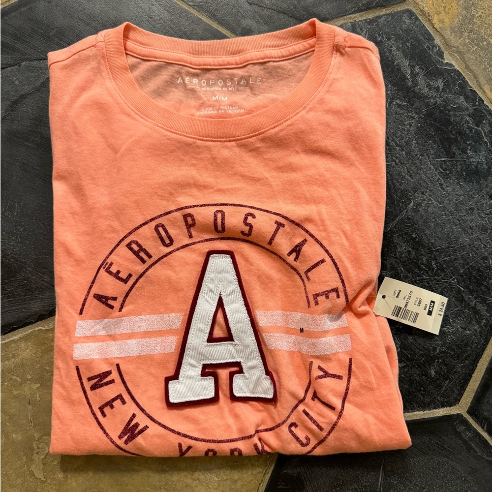 Aeropostale short sleeve shirt, size M